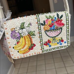 Beaded fruit bag